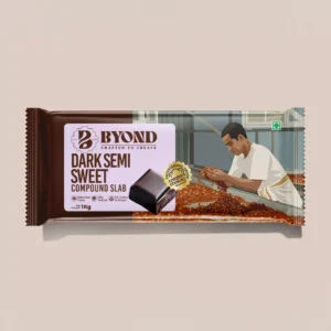 Dark Semi Sweet <br> Compound Slab